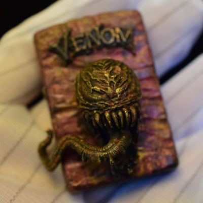 Venom shape lighter pure copper pure handmade retro antique lighter