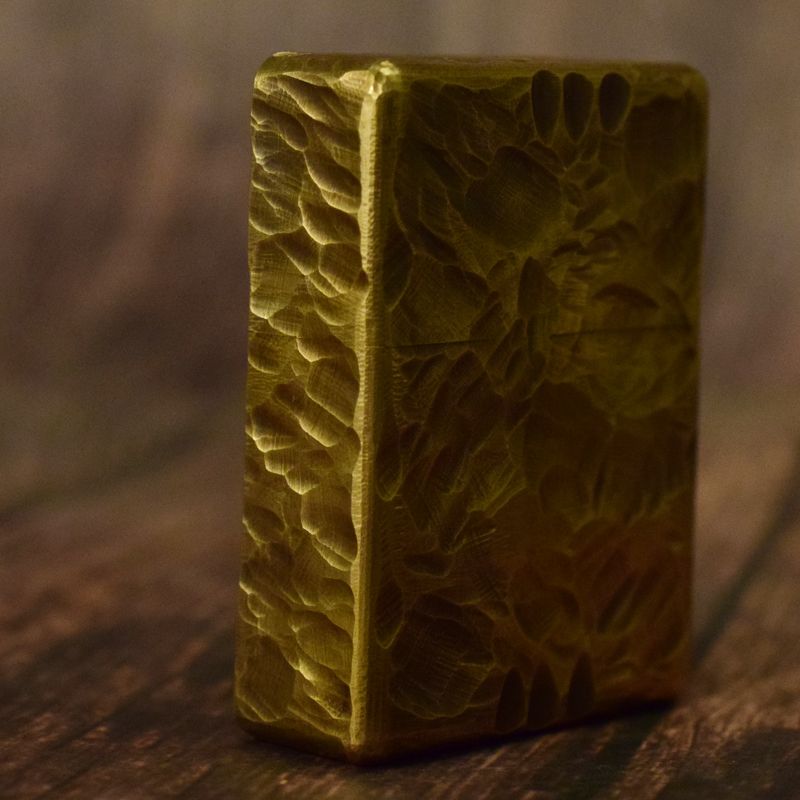 Nightmare Embossed Handmade Brass Retro Lighter